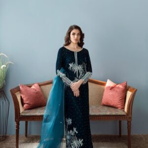 Timeless Formal Dress with Exquisite Hand Zari Work😍