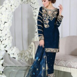Handcrafted Zari Work Women Online Bridal & Party Wear Dresses