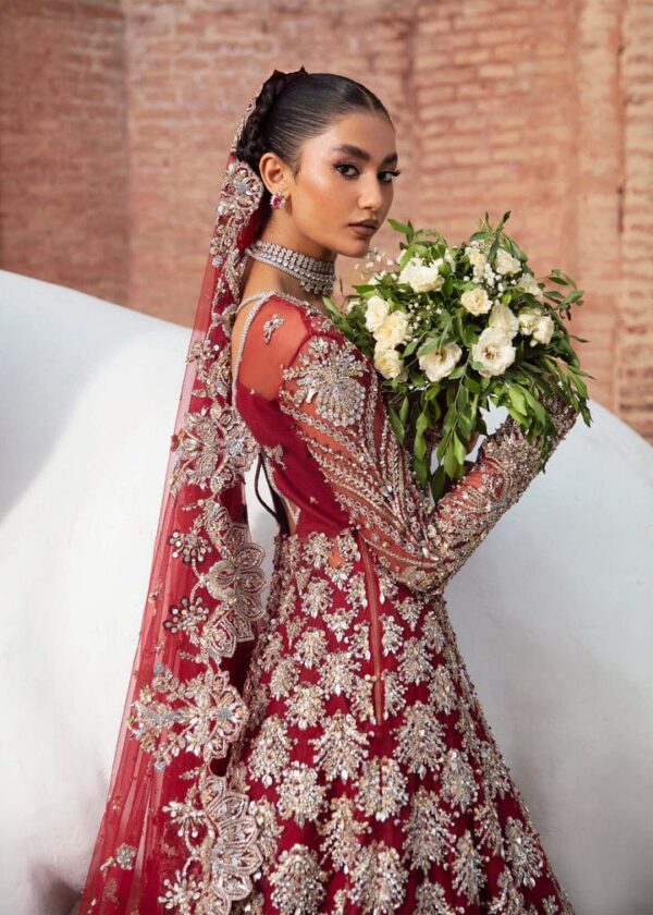 Royal Red & Gold Bridal Lehenga For Woman – A Timeless Masterpiece😍 - Image 5