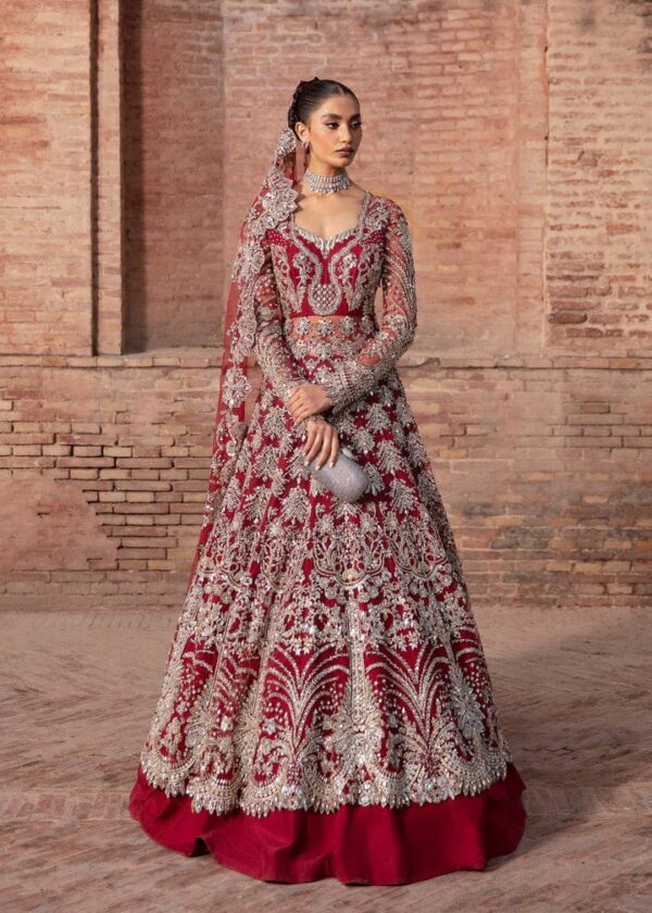 Royal Red & Gold Bridal Lehenga For Woman – A Timeless Masterpiece😍