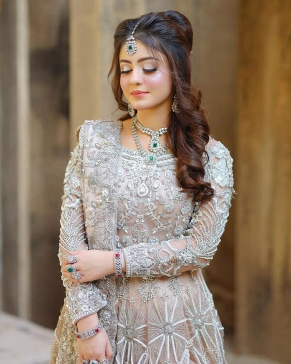 Timeless Elegance – Bridal & Party Dresses with Exquisite Hand Zari Embroidery🌺 - Image 2
