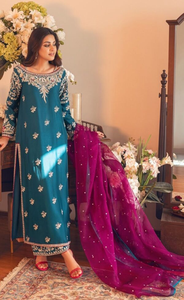 Luxurious Formal Party Dresses Online with Exquisite Hand Zari Work😍