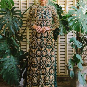 Elegant Bridal Party Dresses with Intricate Zari Handwork✨